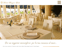 Tablet Screenshot of hotelbagnilido.com